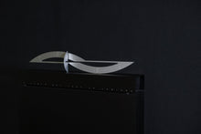 Load image into Gallery viewer, Around Five Natural Brushed Aluminum Thalès Sculpture of Time