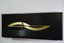 Load image into Gallery viewer, Around Five Natural Brushed Brass Sculpture of Time
