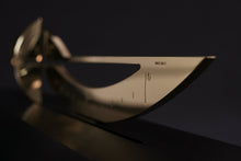 Load image into Gallery viewer, Around Five Natural Polished Brass Sculpture of Time