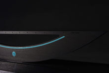 Load image into Gallery viewer, Around Five Brushed Black Aluminum Sculpture of Time - Sandman