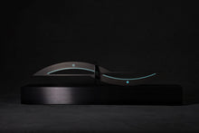 Load image into Gallery viewer, Around Five Brushed Black Aluminum Sculpture of Time - Sandman