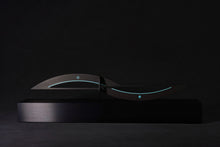 Load image into Gallery viewer, Around Five Brushed Black Aluminum Sculpture of Time - Sandman