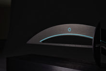 Load image into Gallery viewer, Around Five Brushed Black Aluminum Sculpture of Time - Sandman