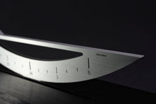 Load image into Gallery viewer, Around Five Brushed Aluminum Sculpture of Time - The Return