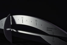 Load image into Gallery viewer, Around Five Brushed Aluminum Sculpture of Time - The Return