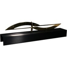 Load image into Gallery viewer, Around Five Natural Polished Brass Sculpture of Time