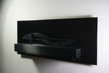 Load image into Gallery viewer, Around Five Brushed Anodized Black Aluminum Sculpture of Time
